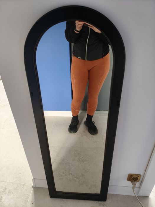 Lustro czarne 120/40 owalne