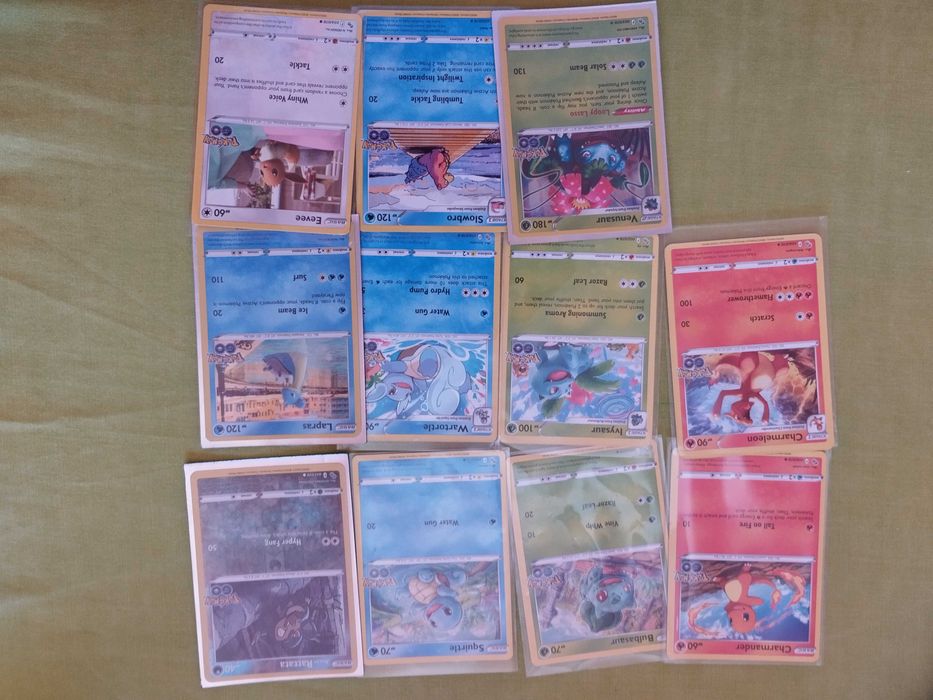 Pokémon vários sets