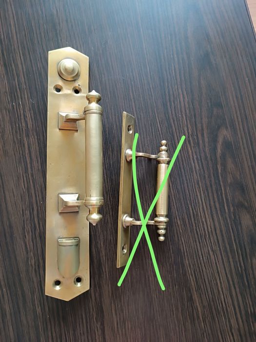 Латунна ручка дореволюційна