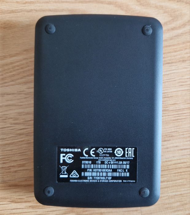Disco Externo HDD Toshiba Canvio Basics 1TB USB 3.0 – Excelente estado