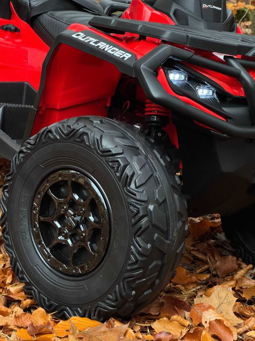 Duży 2OSOBOWY QUAD OUTLANDER 800W 24V10Ah dla dzieci