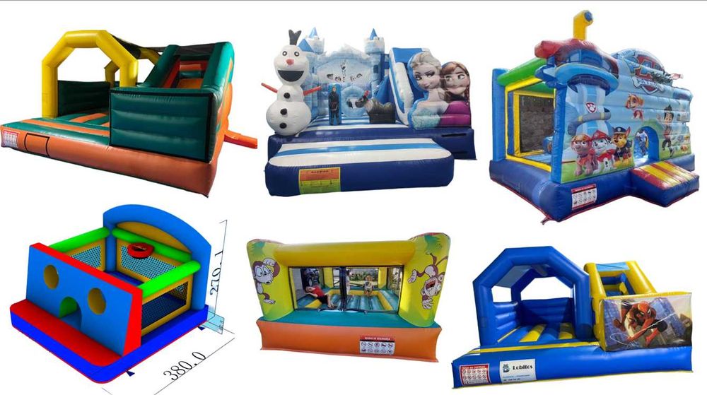 INSUFLÁVEL PARA ALUGUER desde 60€ + Transporte - LOBITOS.PT