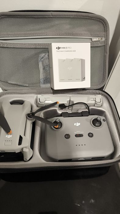 DJI mini 3 / 2 baterias Smart / hub carregamento