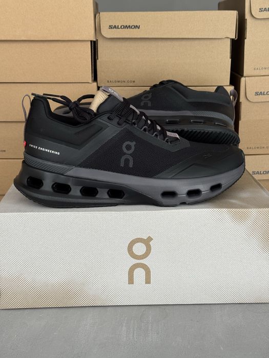 Кросовки On Cloudnova X — Black & Eclipse