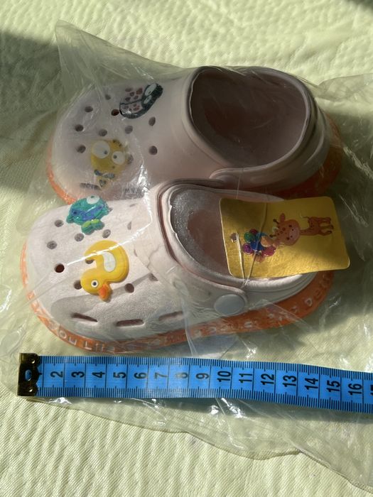 Нові крокси 13,5 см розмір 21