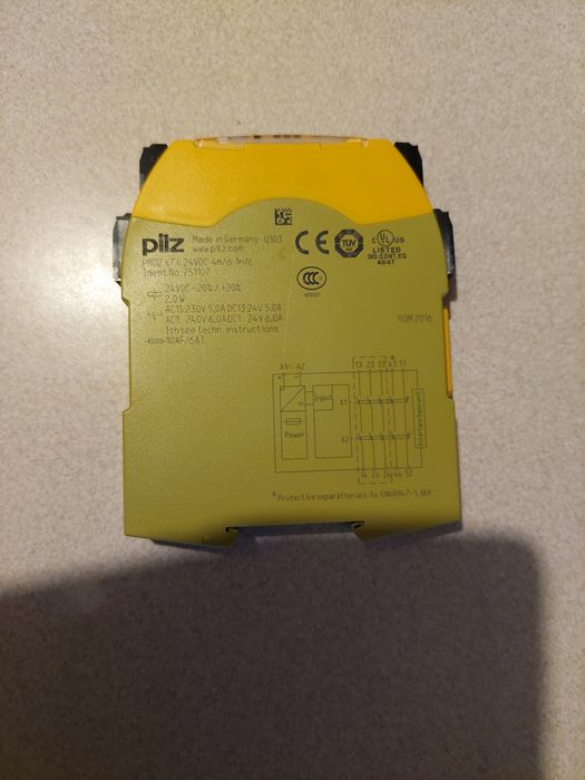 Przekaźnik bezpieczeństwa Pilz PNOZ s7 24V DC