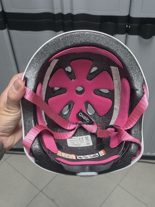 Capacete criança Oxelo rosa