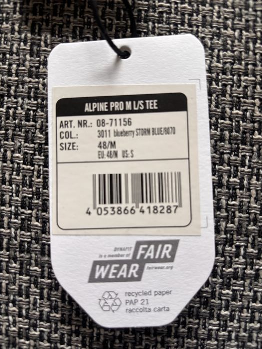 Bluza do biegania Dynafit Alpine Pro L/S Tee