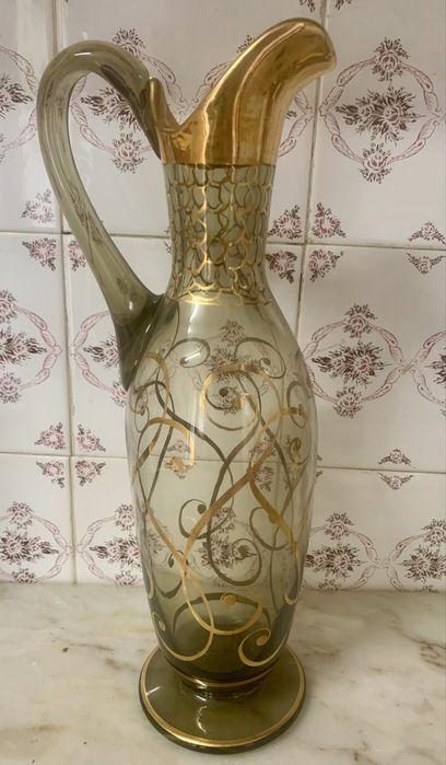 Decantador + 6 copos de vinho