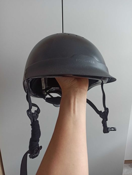 Toczek JAK NOWY kask jeździecki 55-58