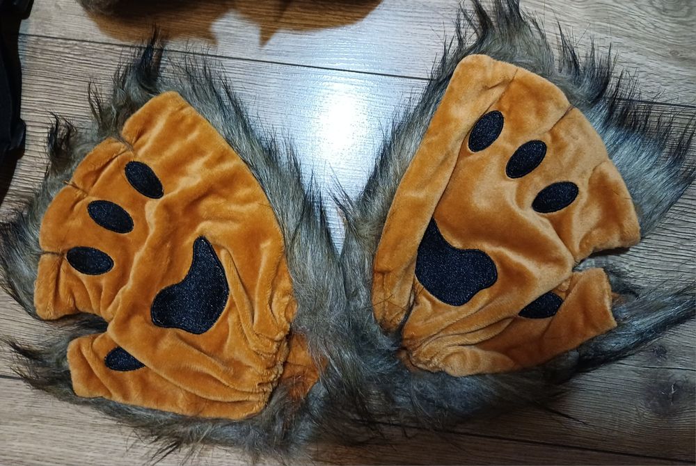 Cosplay przebranie lis, zwierzę, maska kot