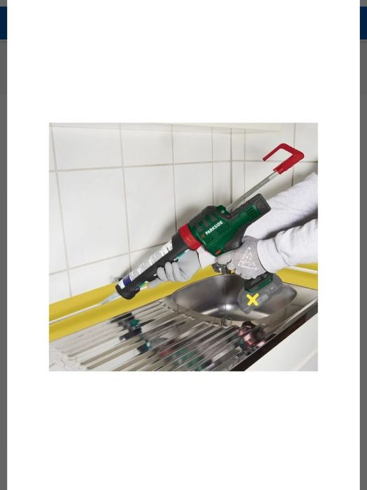 Pistola de silicone 20V parkside