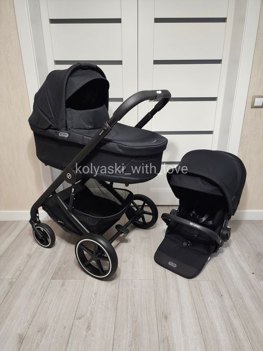 Cybex Balios S Lux Moon black чорний Сайбекс Баліос