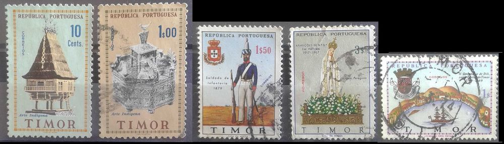 Selos Ex-Colónias Portuguesas (Macau e Timor)