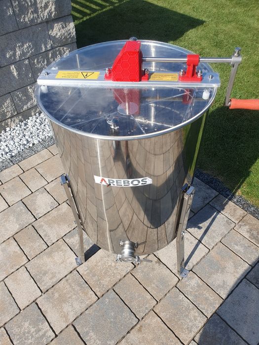 Wirówka do miodu Arebos cztero ramkowa