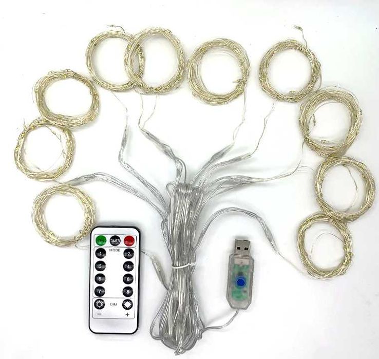 Гирлянда Штора USB 3*3 м