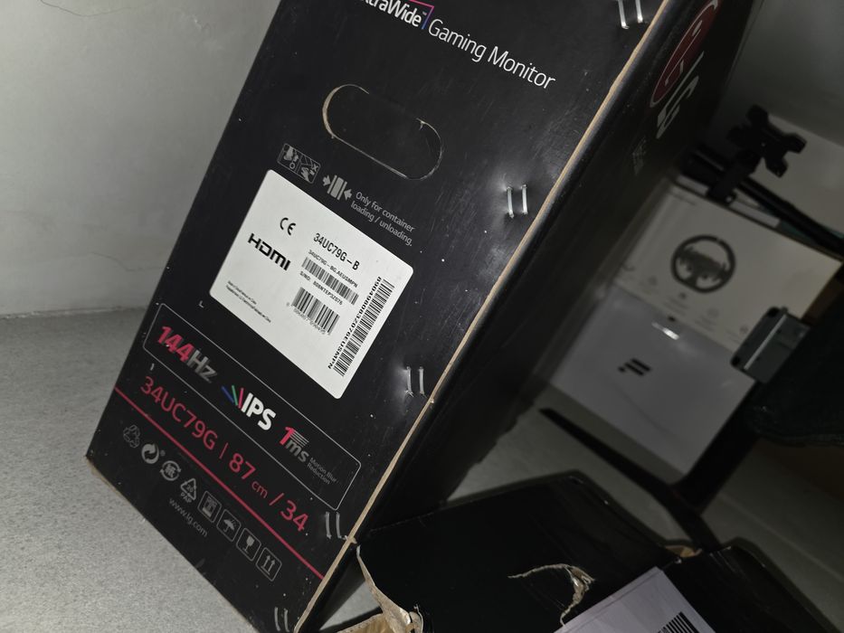 Vendo monitor LG 34 wide excelente estado