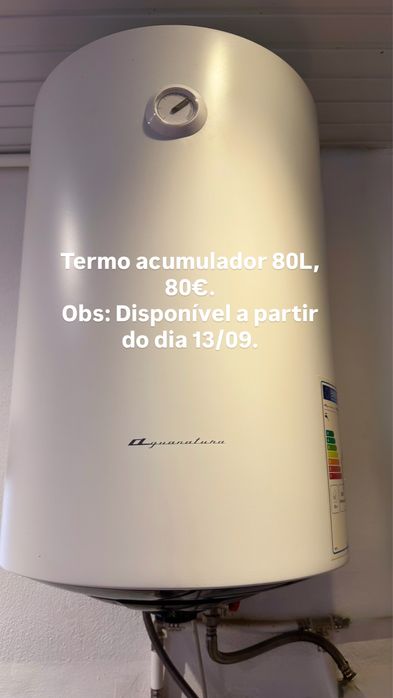 Termo acumulador, 80L