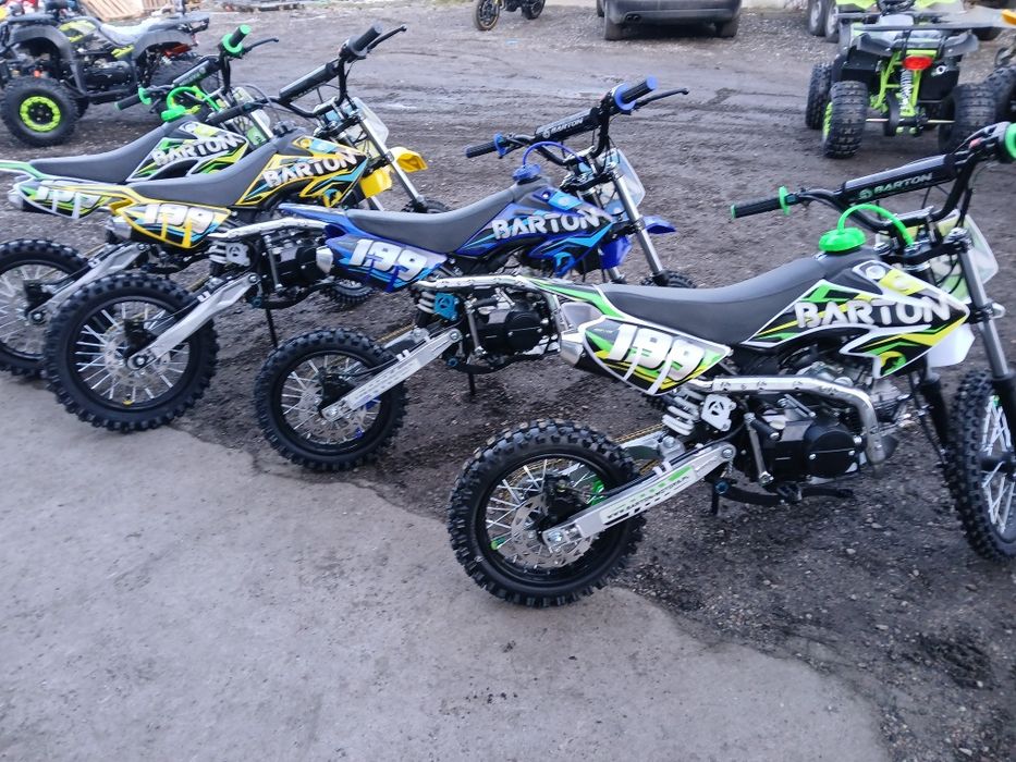 Cross Pit Bike Barton DB125 enduro Junior raty wysyłka
