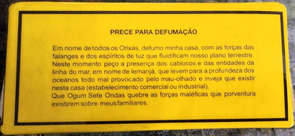 Defumador Olho Grande Mau Olhado Incenso Curiosidade