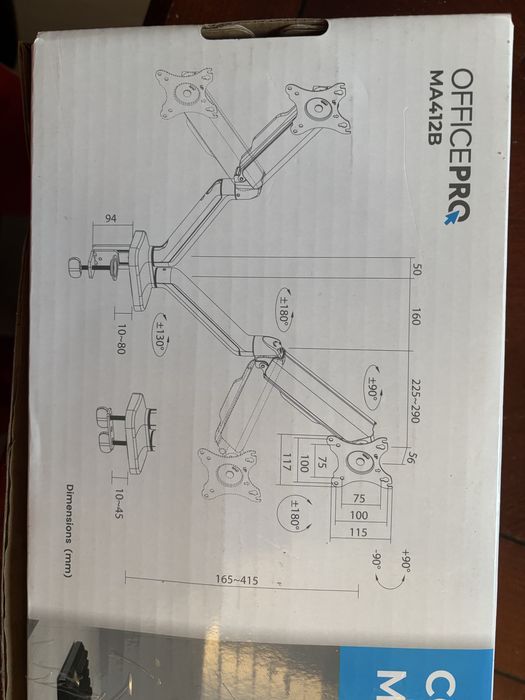 Кріплення для монітору настільне