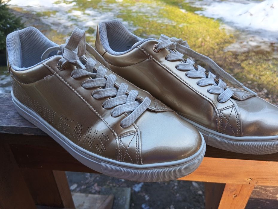 Sneakersy Tussardi Jeans 41 gold