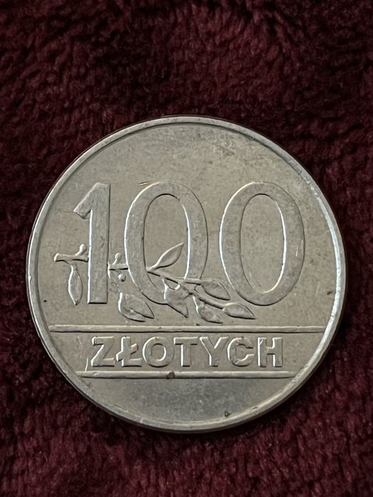 Moneta 100 zł 1990