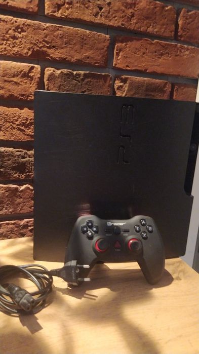 Przerobiona Playstation 3 Slim 4K PRO MOD HFW 4 92 HEN PKGi zestaw