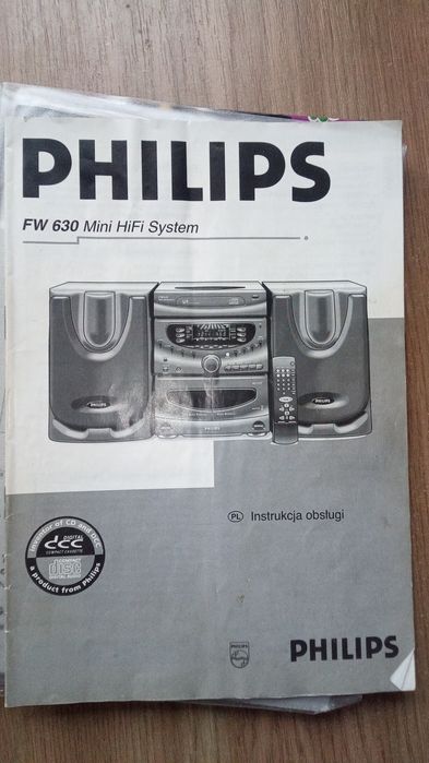 Wieża Philips z lat PRL .