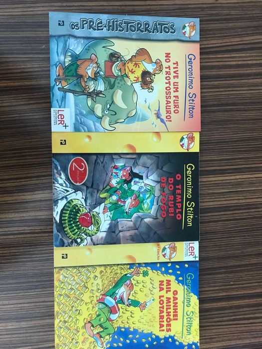 Livros Geronimo e Tea Stilton