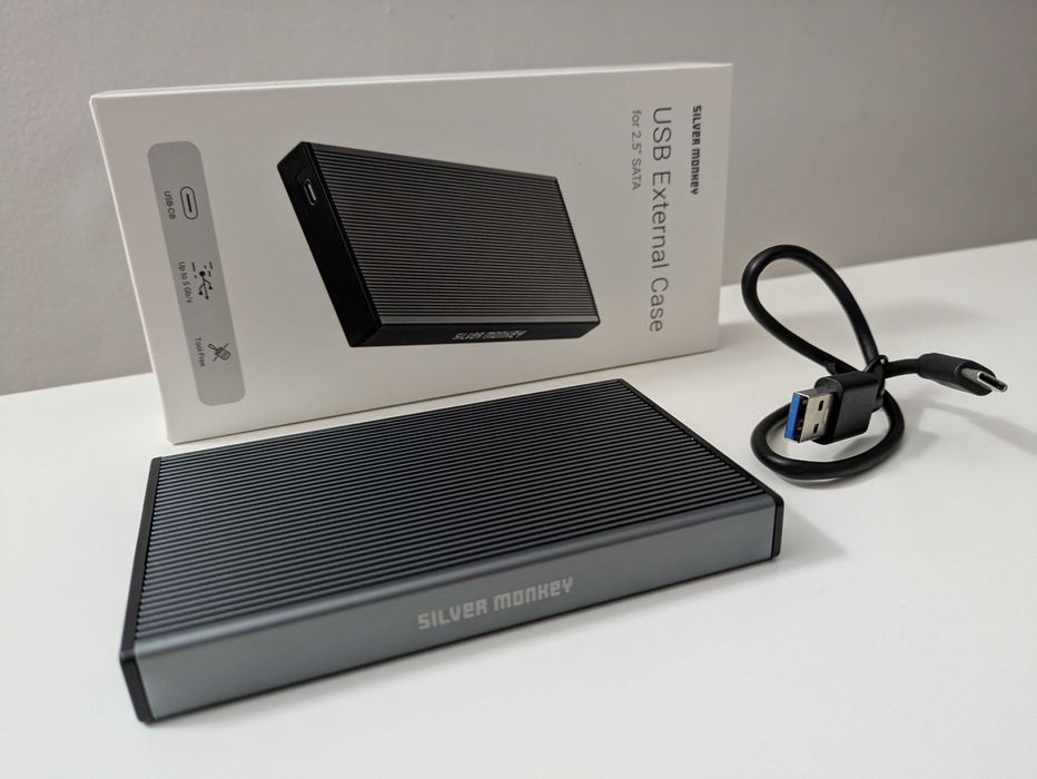 Przenośny Dysk 1TB 1000GB 2.5" USB-C USB 3.2 ALUM Laptop Xbox PlayStation Mac TV