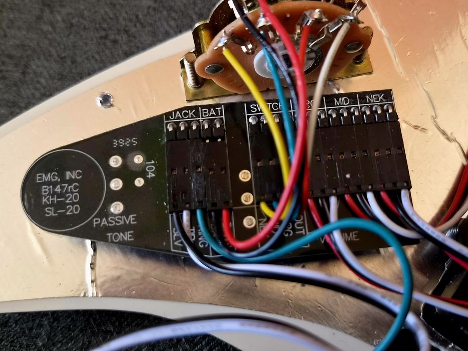 EMG SL20 SET - Steve Lukather Set - pickupy, aktywne przystawki gitarowe