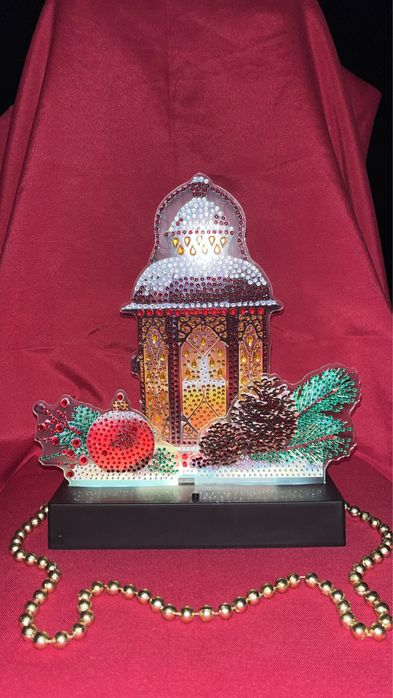 Decoração ou Prenda de Natal com Iluminação