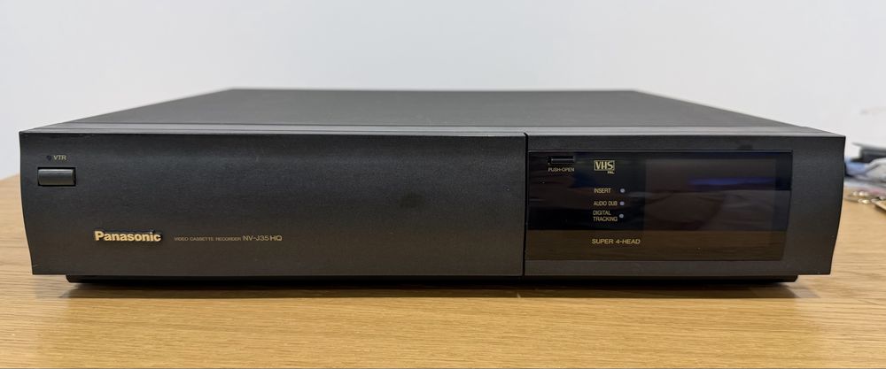 Magnetowid VHS Panasonic NV-J35HQ + konwerter HDMI - SPRAWNY