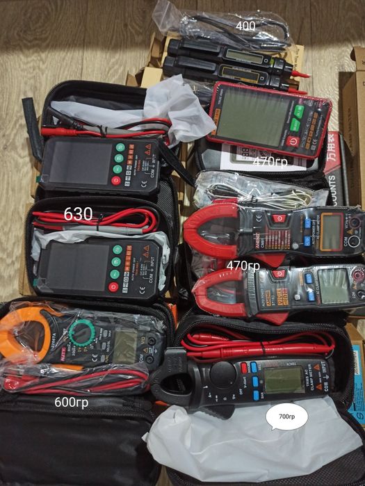 Мультиметр  токовые клещи