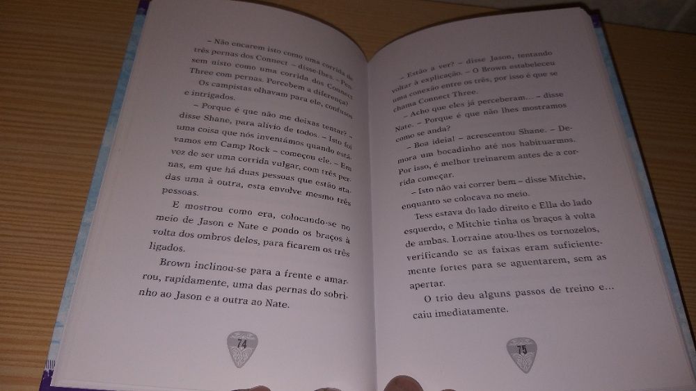 Livros Disney Camp Rock - Jogos Musicais, Diário do Rock e Blog da Cai