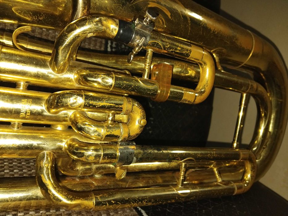 Eufonium Yamaha YEP-201 i Kornet Buescher BU-9 ML w futerałach