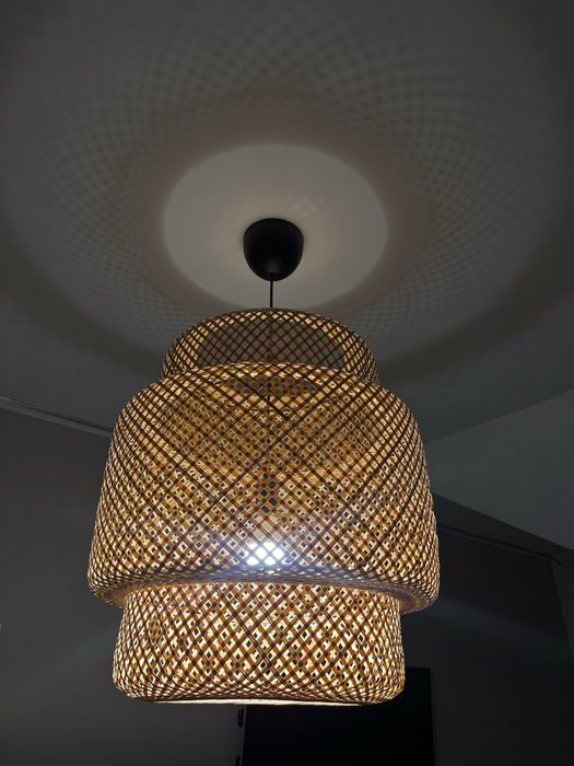 Lampa wiszaca bambus, 50 cm