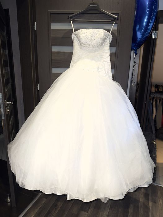 Elegancka Suknia ślubna Isabel xs/s + gratis