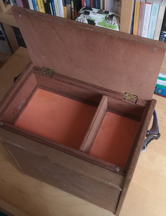 Caixa de madeira para carros slot