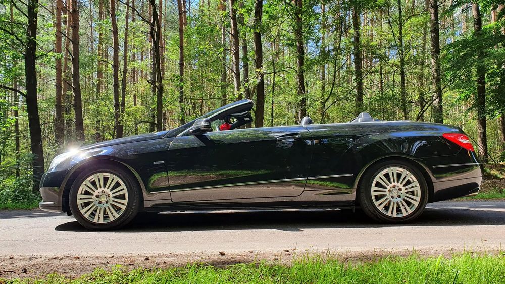 Mercedes-Benz Klasa E Mercedes E class cabrio Diesel V6 . Bezwypadek !