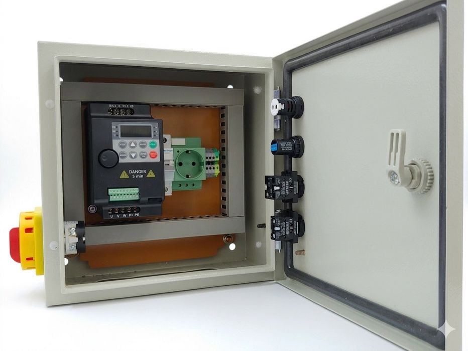 Szafa sterownicza z falownikiem 2,2kW 230V - Promocyjna cena  -