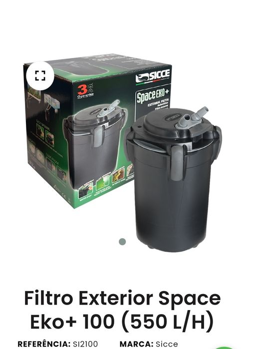 Filtro Sicce eko 100