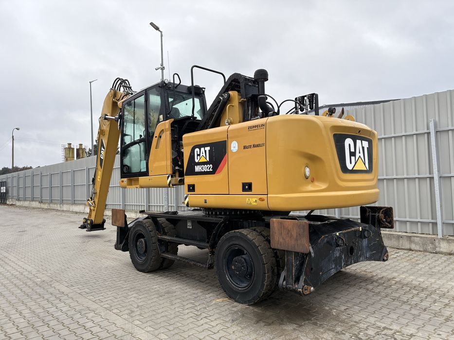 Cat 3022 cat3024 cat 322 fuchs sonnebogen koparka przeładunkowa