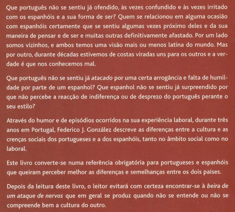 Reflexões de um Espanhol em Portugal de F. J. González [Portes Grátis]