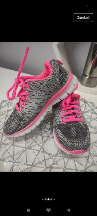 Tenisówki lekkie dla dziewczynki