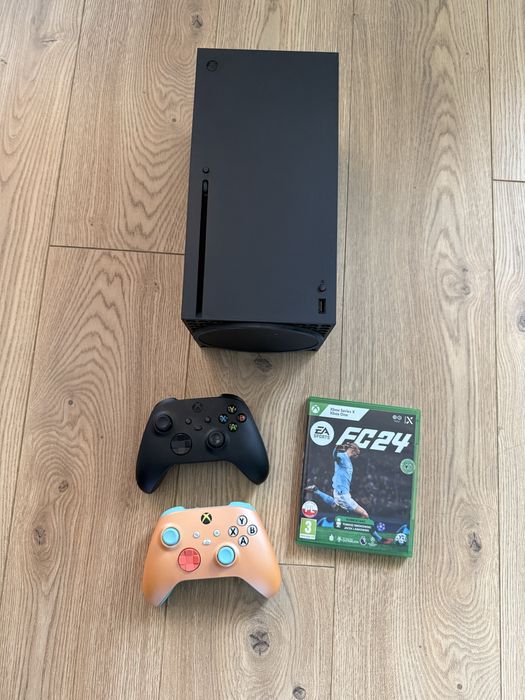 Xbox X Series 1 TB Blu Ray + 2 oryginalne pady + gry