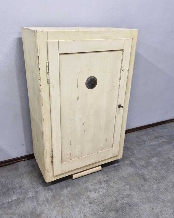 Szafa Chlebowa ze Szklanymi Pojemnikami na Przyprawy AntykiMarki.pl