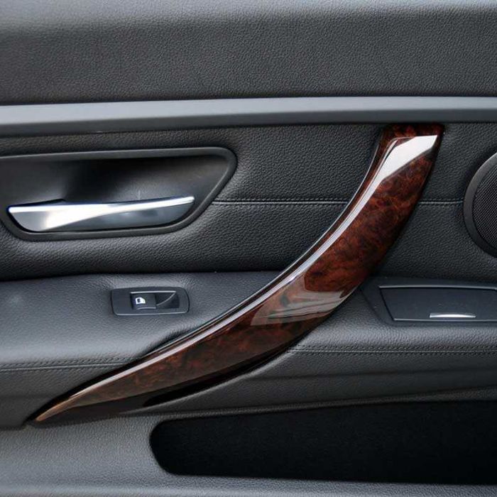 Ручки двери салона внутренние карбон глянец бмв bmw f30 f32 f36 Ф30