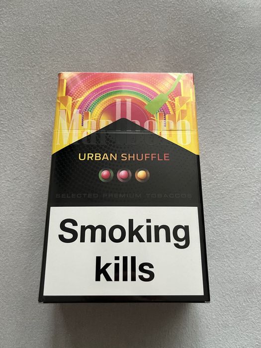 Opakowania kolekcjonerskie Marlboro Shuffle Davidoff